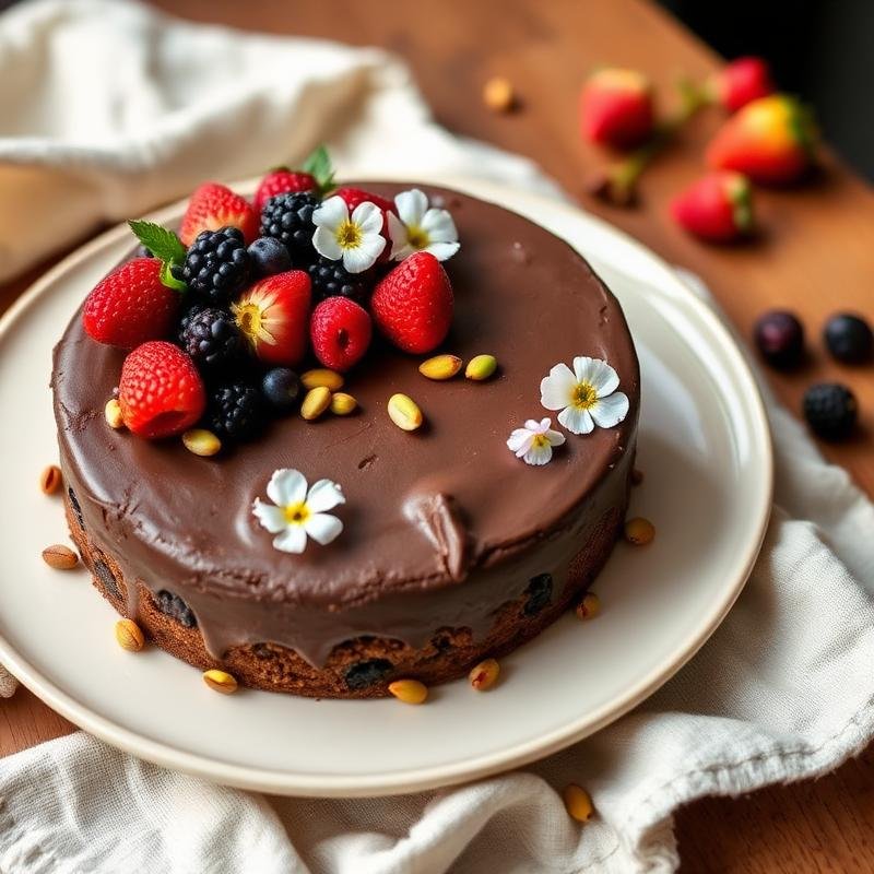 Vegan chocolate cake